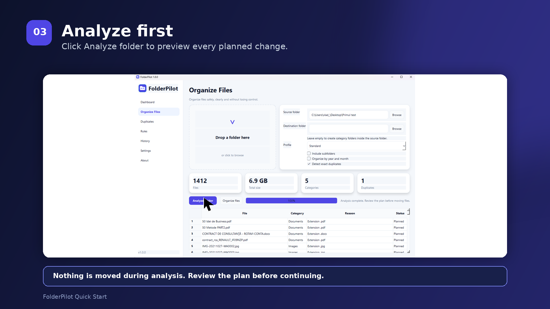 FolderPilot — imagine 8