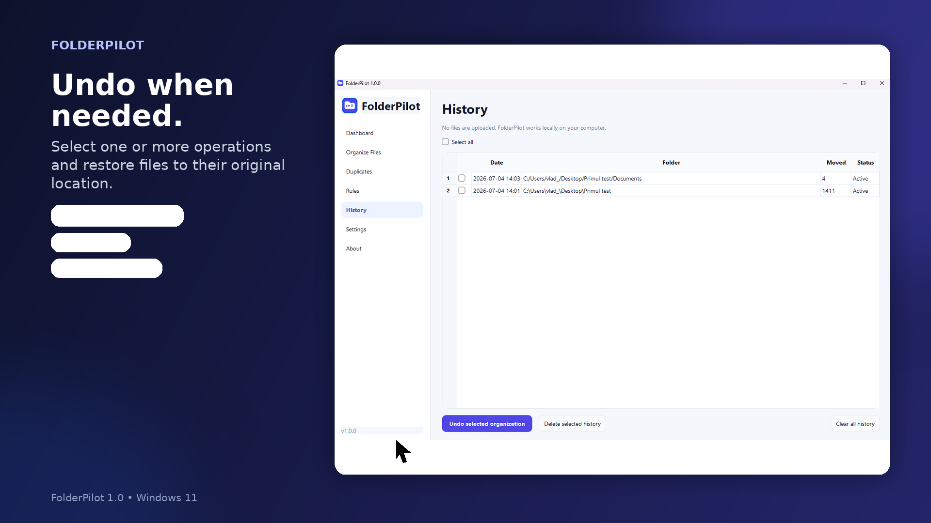 FolderPilot — imagine 3