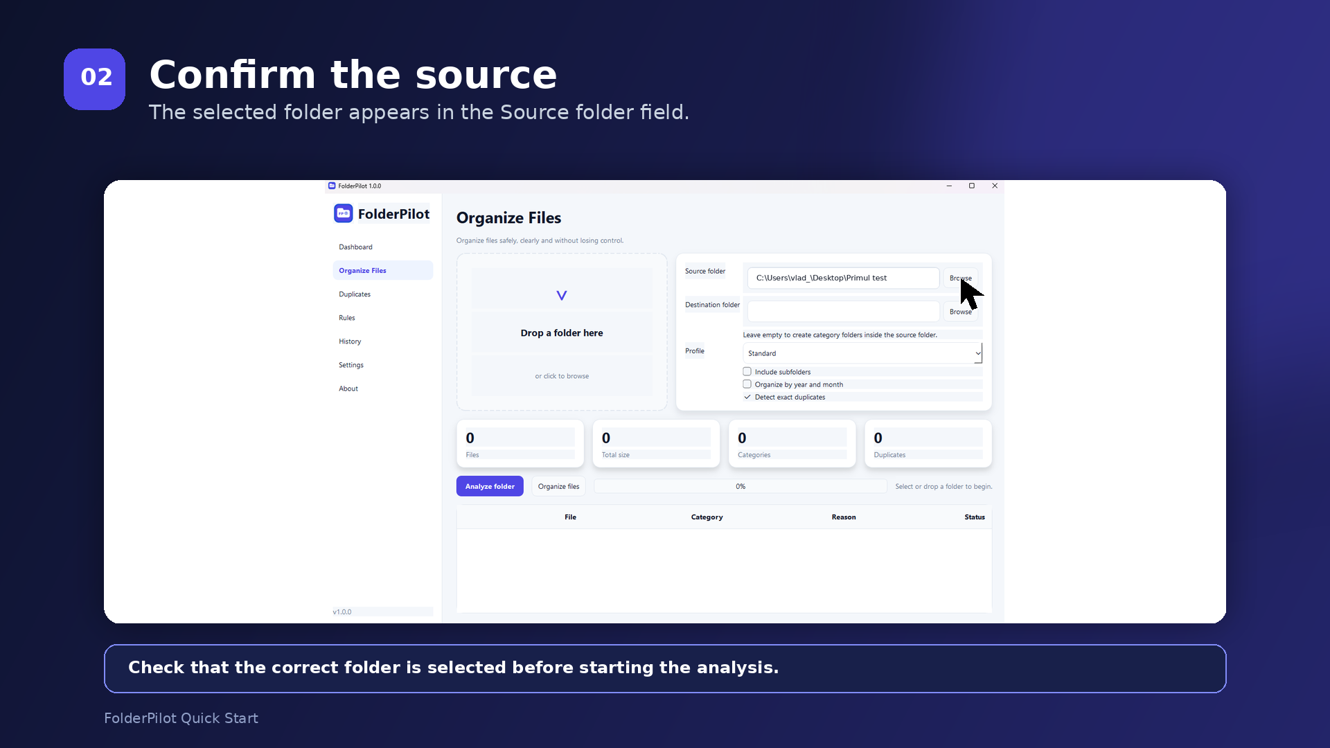 FolderPilot — imagine 7