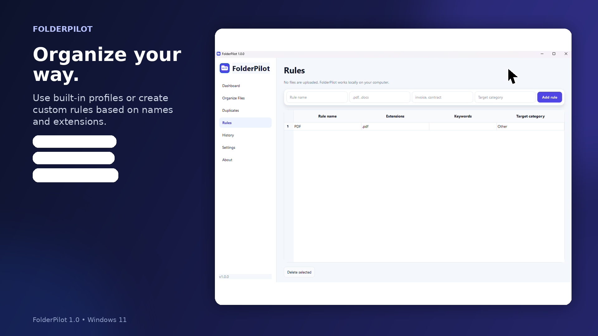FolderPilot — imagine 4